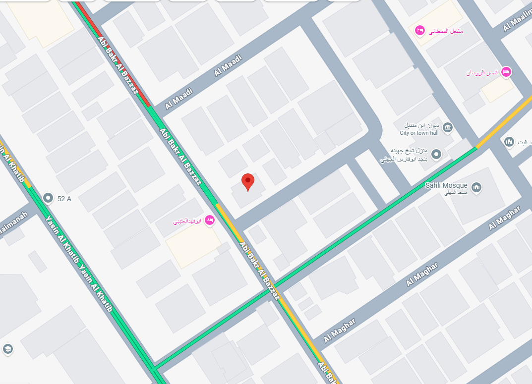 خريطة موقع جاويد كولينج